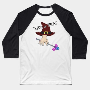 Enchanted Halloween hat trick or treat white Baseball T-Shirt